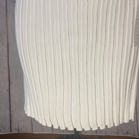 NWT  NICHOLE LYNEL MINI WHITE SKIRT SET - Picture 6 of 10